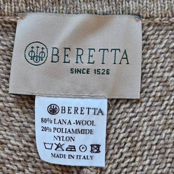 NWOT Beretta Wool Wrap Cape Moose Elk Deer Reindeer - Picture 4 of 12